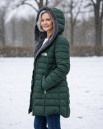 Fleece Lined Quilted Coat