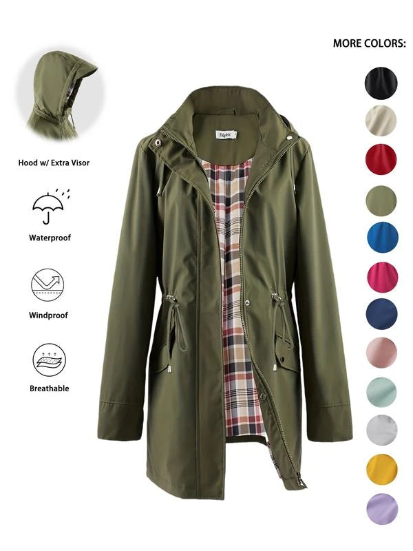 Lightweight Waterproof Rain Jacket