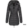 Padded Mid-Length Winter Hooded Jacket