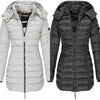 Padded Mid-Length Winter Hooded Jacket
