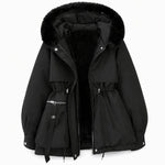 Women Faux Fur Padded Parka
