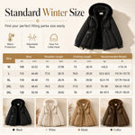 Women Faux Fur Padded Parka