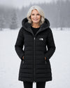 Fleece Lined Quilted Coat